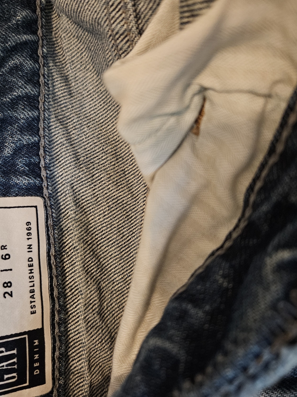 GAP Distressed Utility Jeans - Picture 4 of 6